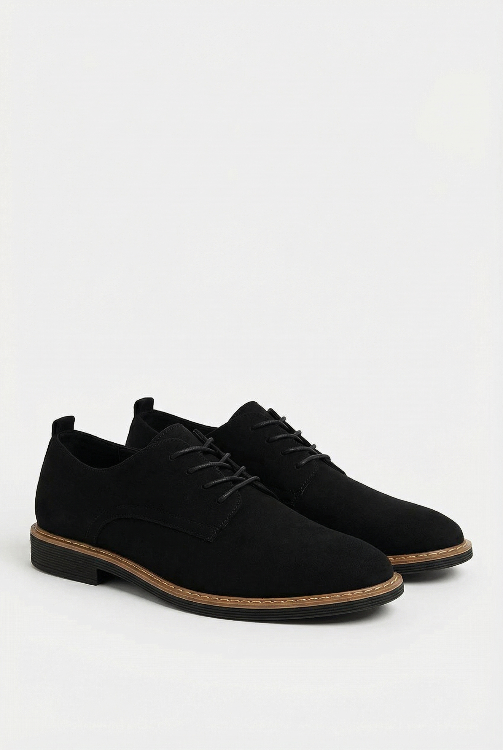 Zapatos Oxford Hombre Piel Ante Con Cordones Elegantes Para Negocios y Ocasiones Informales