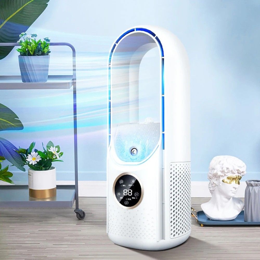 Aire Acondicionado Portátil Sin Aspas Compacto con Pantalla LED