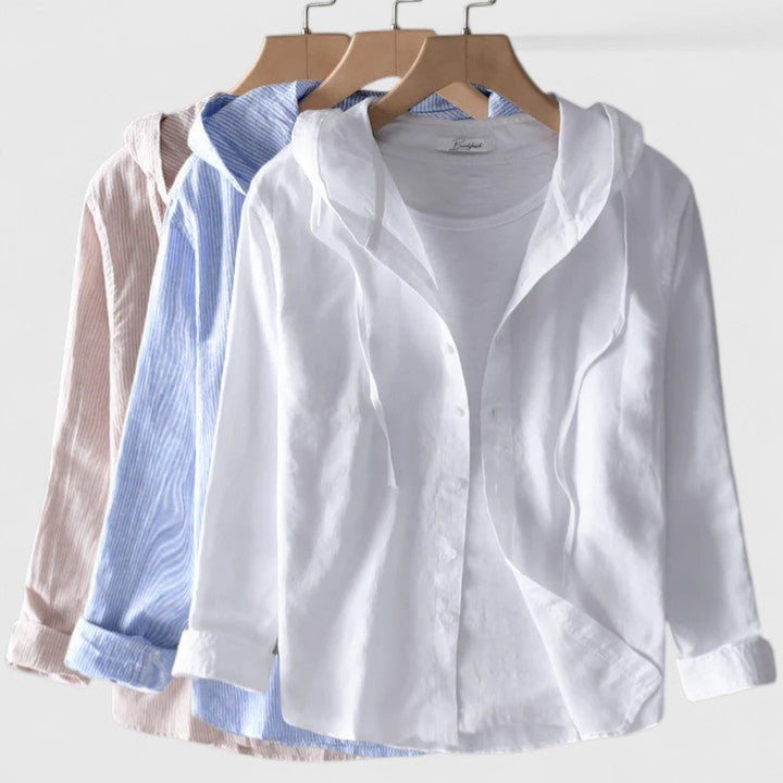 Blusa Mujer de Tela Suave con Capucha y Ajuste Relajado para Uso Diario 1