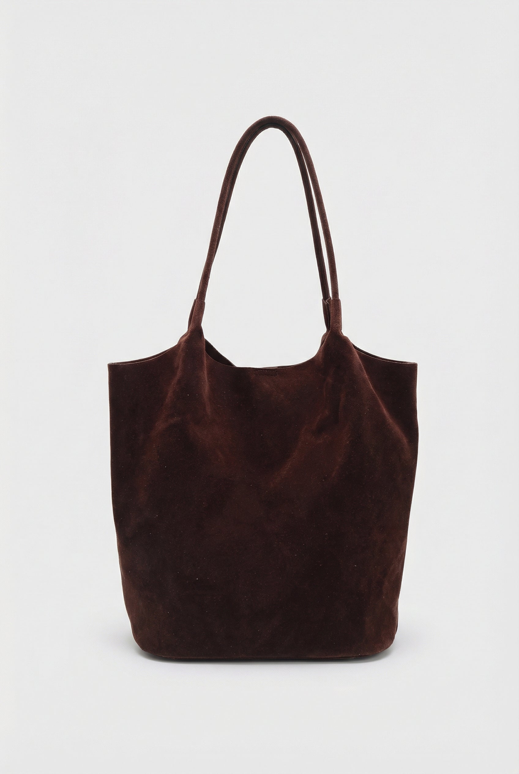 Bolso Tote Mujer Gamuza Sintética Diseño Espacioso con Asas Largas 0