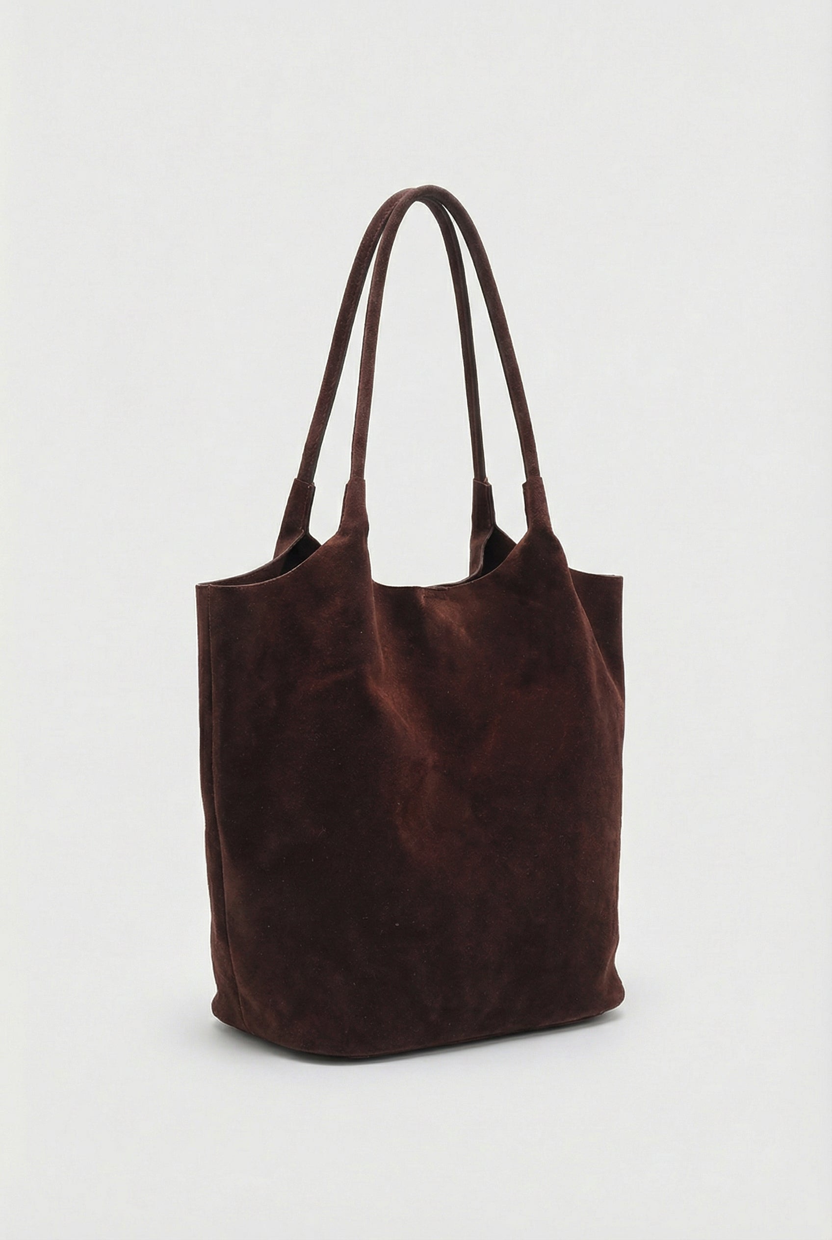 Bolso Tote Mujer Gamuza Sintética Diseño Espacioso con Asas Largas 1