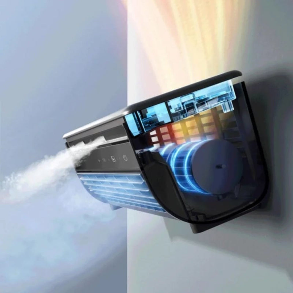 Ventilador Recargable Portátil Sin Cable - Ideal para Hogar y Oficina