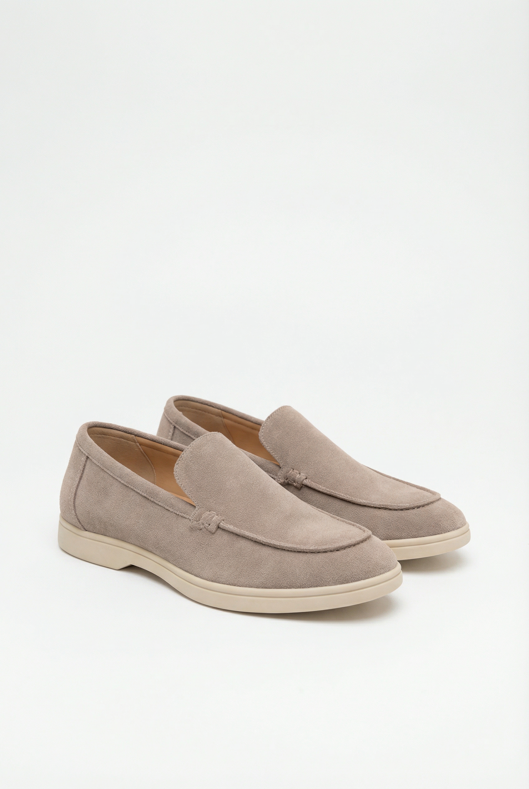 Mocasines Hombre Ante Elegante Comodidad Suave Transpirable 0