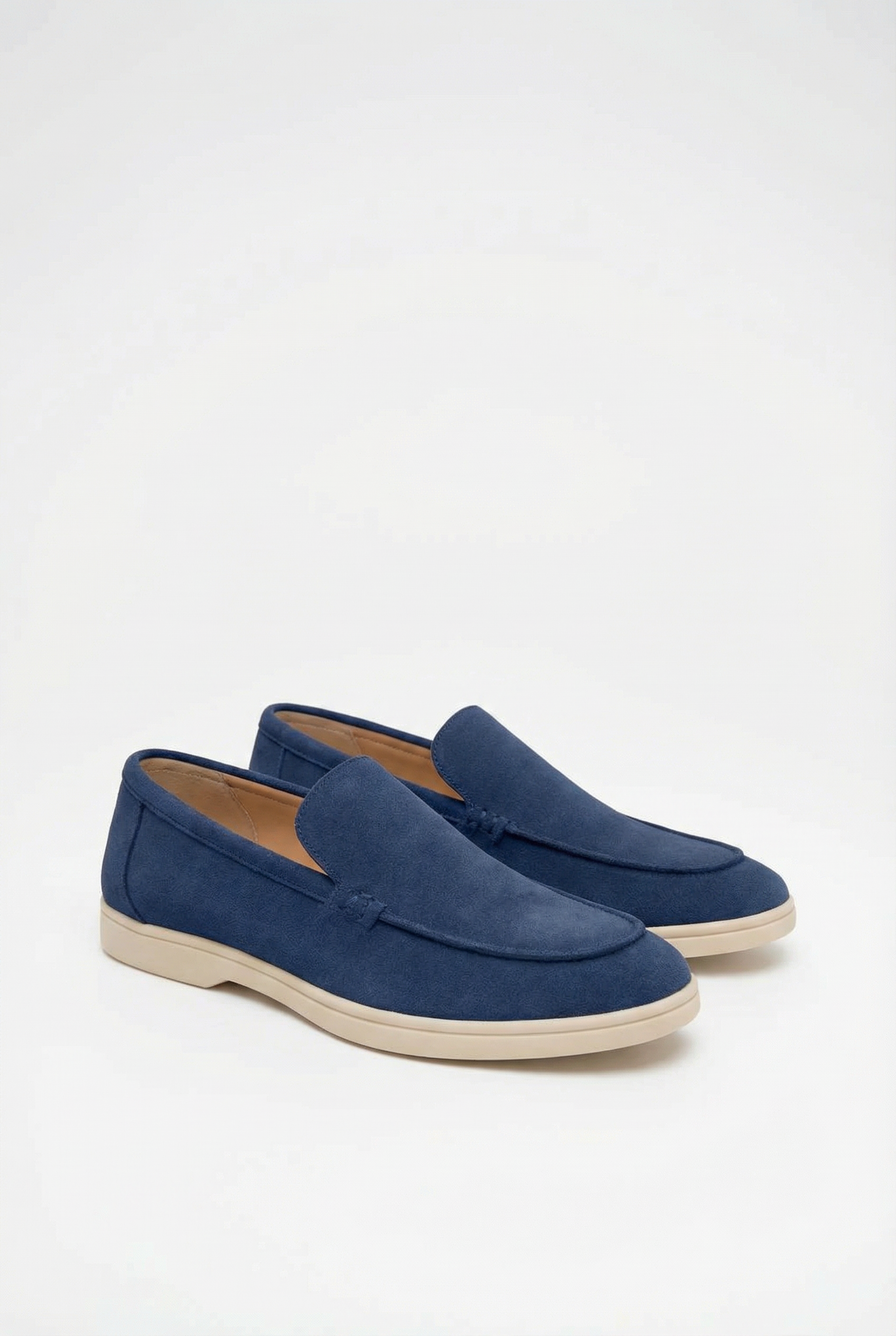 Mocasines Hombre Ante Elegante Comodidad Suave Transpirable 3