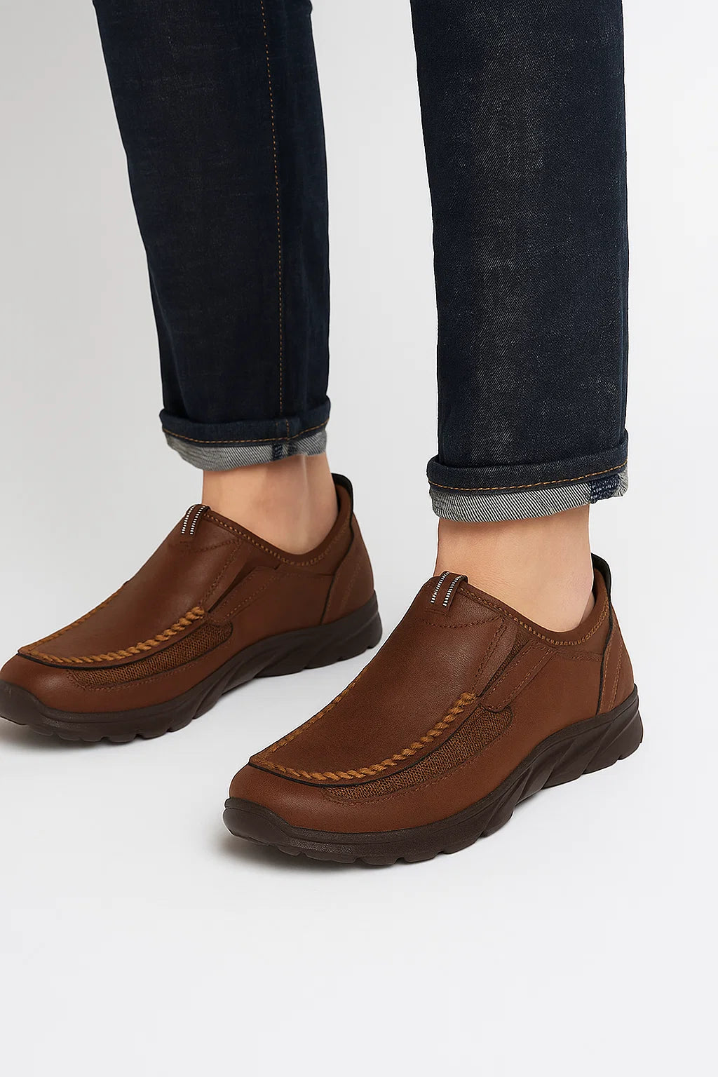 Mocasines de Hombre Transpirables Casual Planos 0