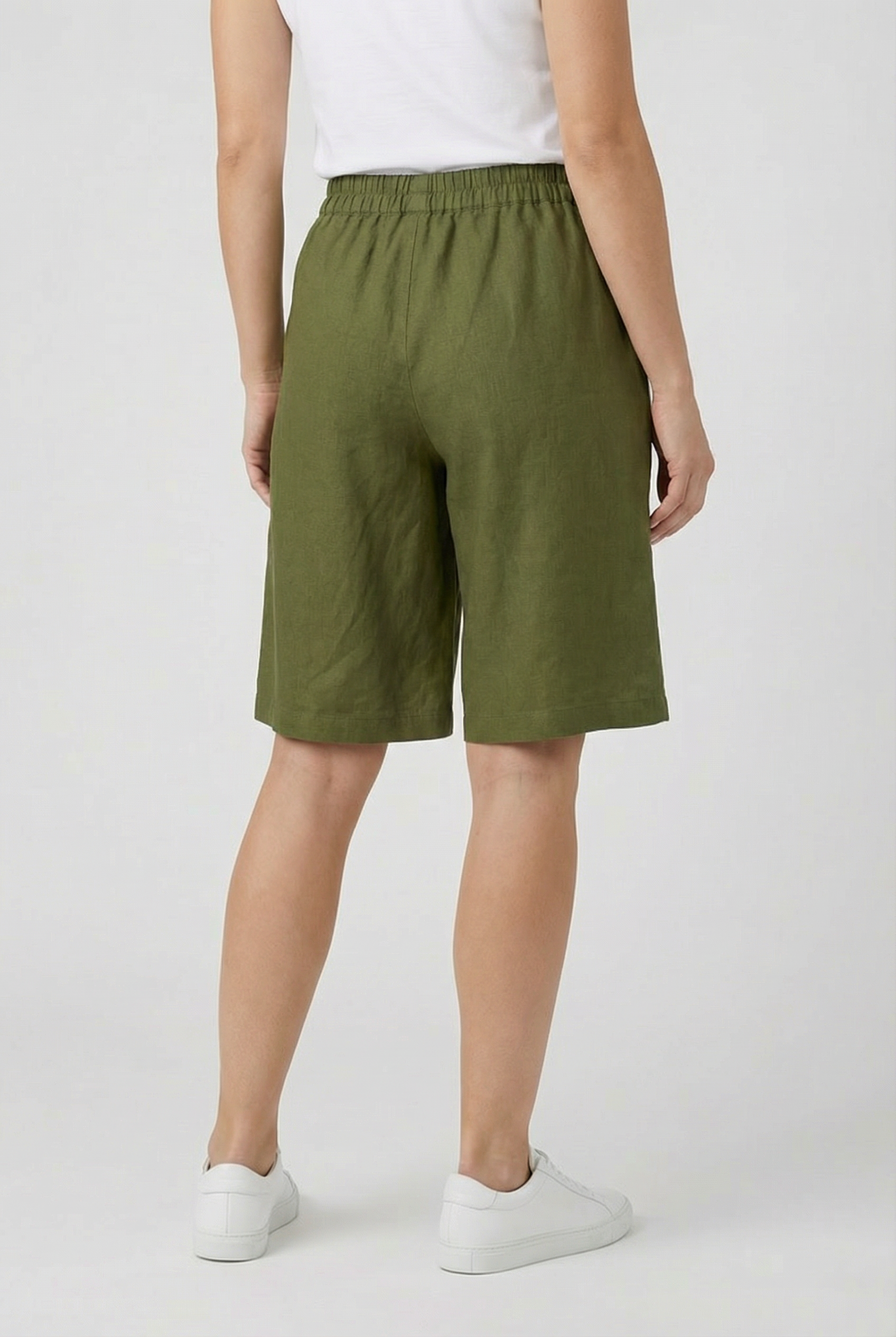 Mujer Pantalones Cortos Algodón Transpirables Ajuste Relajado 3