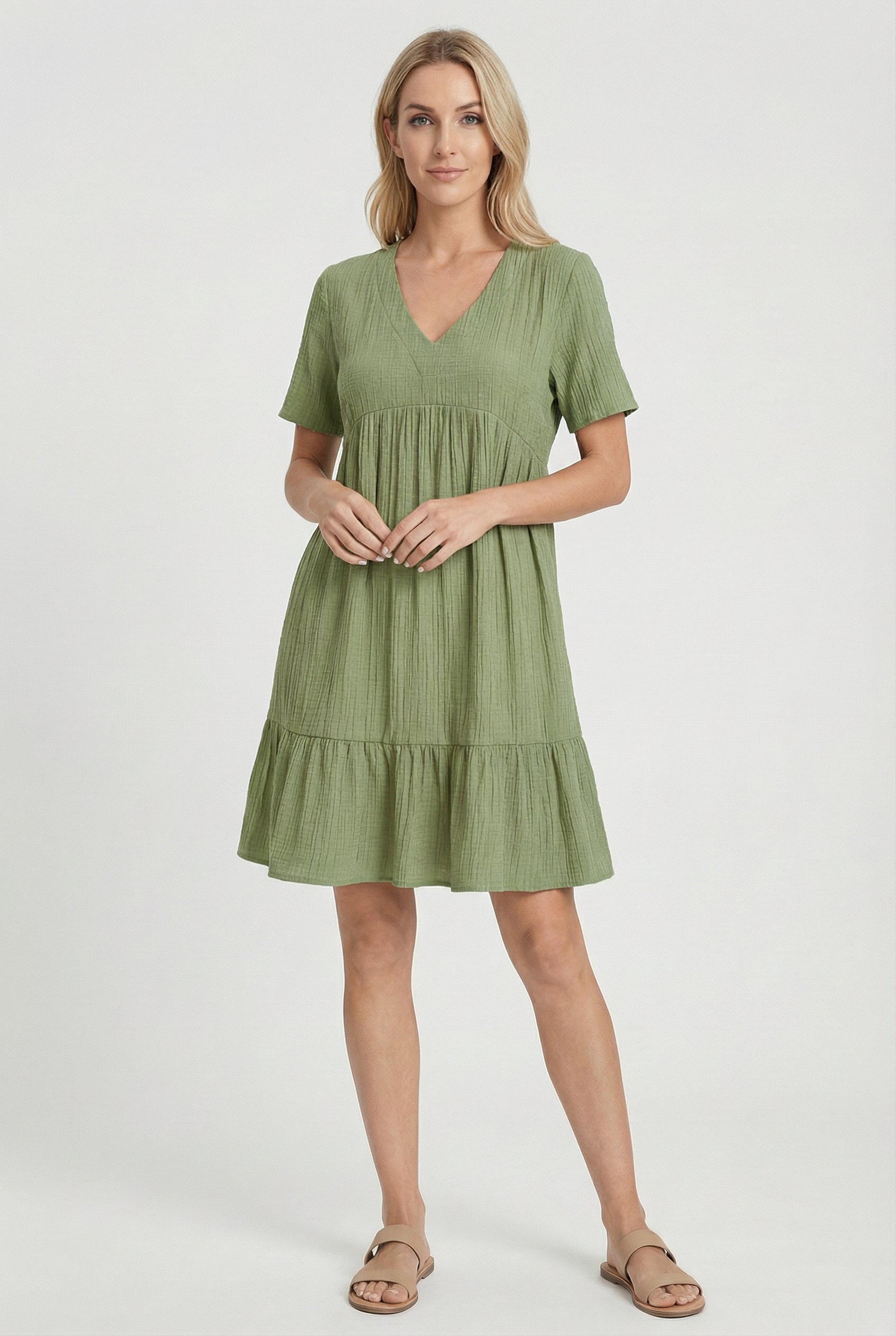 Mujer Vestido Elegante Poliéster Diseño en Capas Ajuste Favorecedor 0