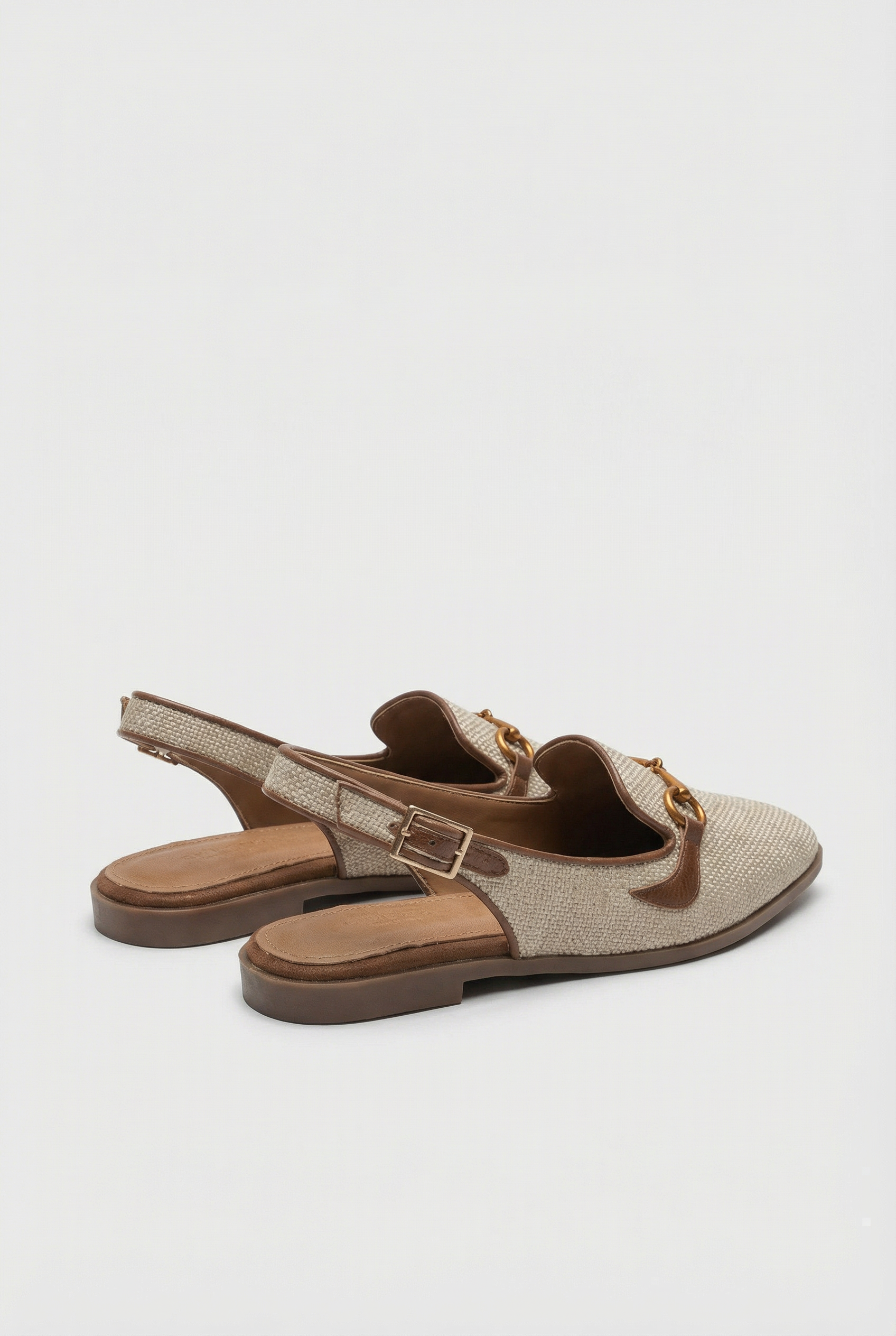 Mujer Zapatos Planos Cuña Antideslizante Punta Cerrada Correa Ajustable 1