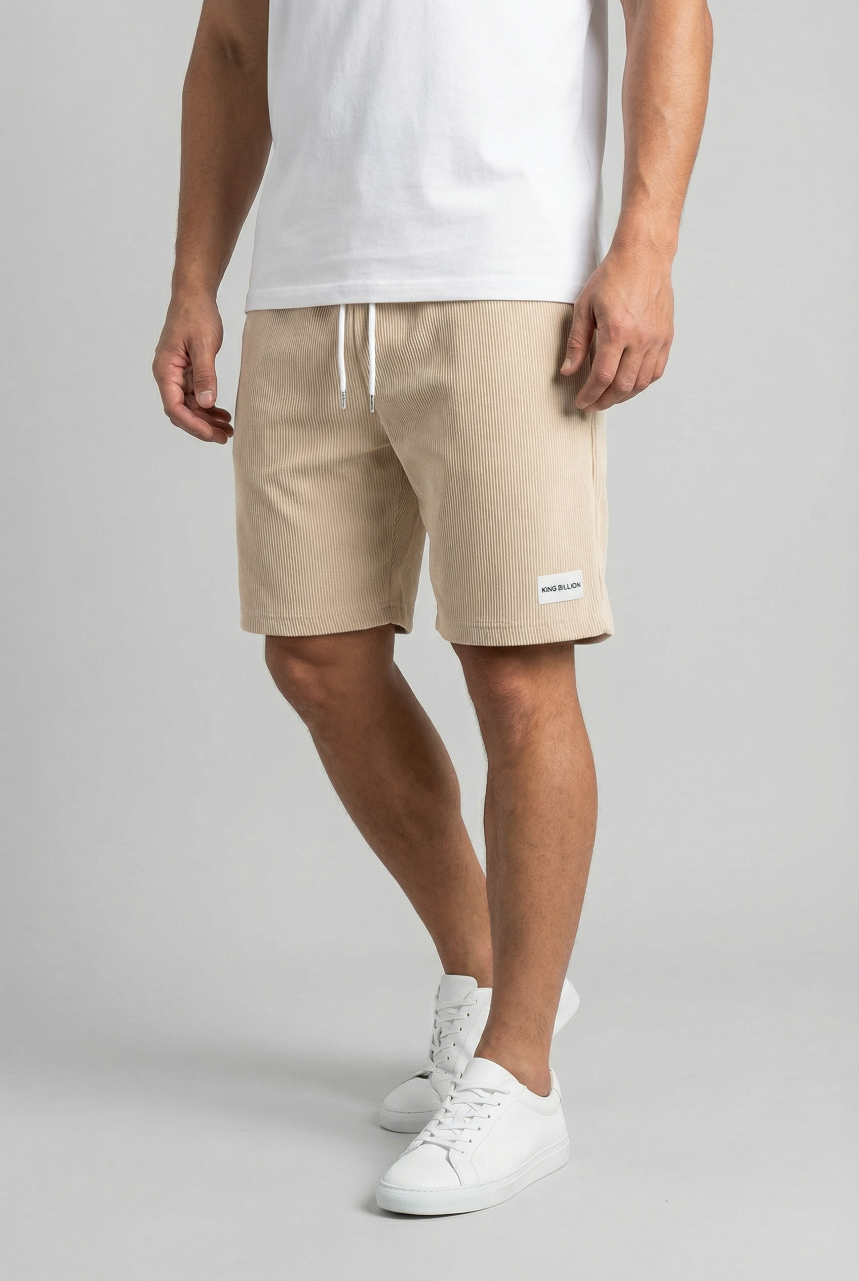 Pantalones Cortos Hombre Tejido Transpirable Ajuste Relajado Estilo Casual 4