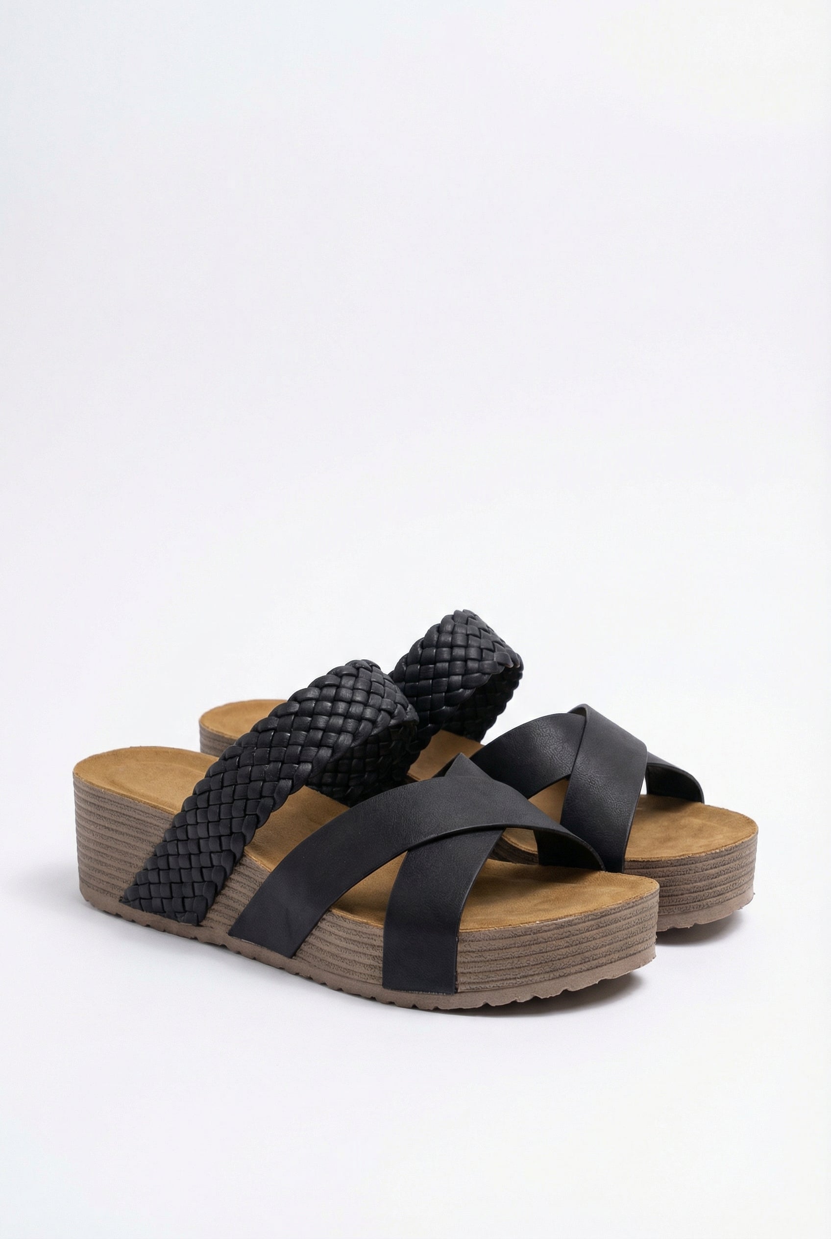 Sandalias Mujer Tela Ligera Soporte Ergonómico Punta Abierta Casual 4