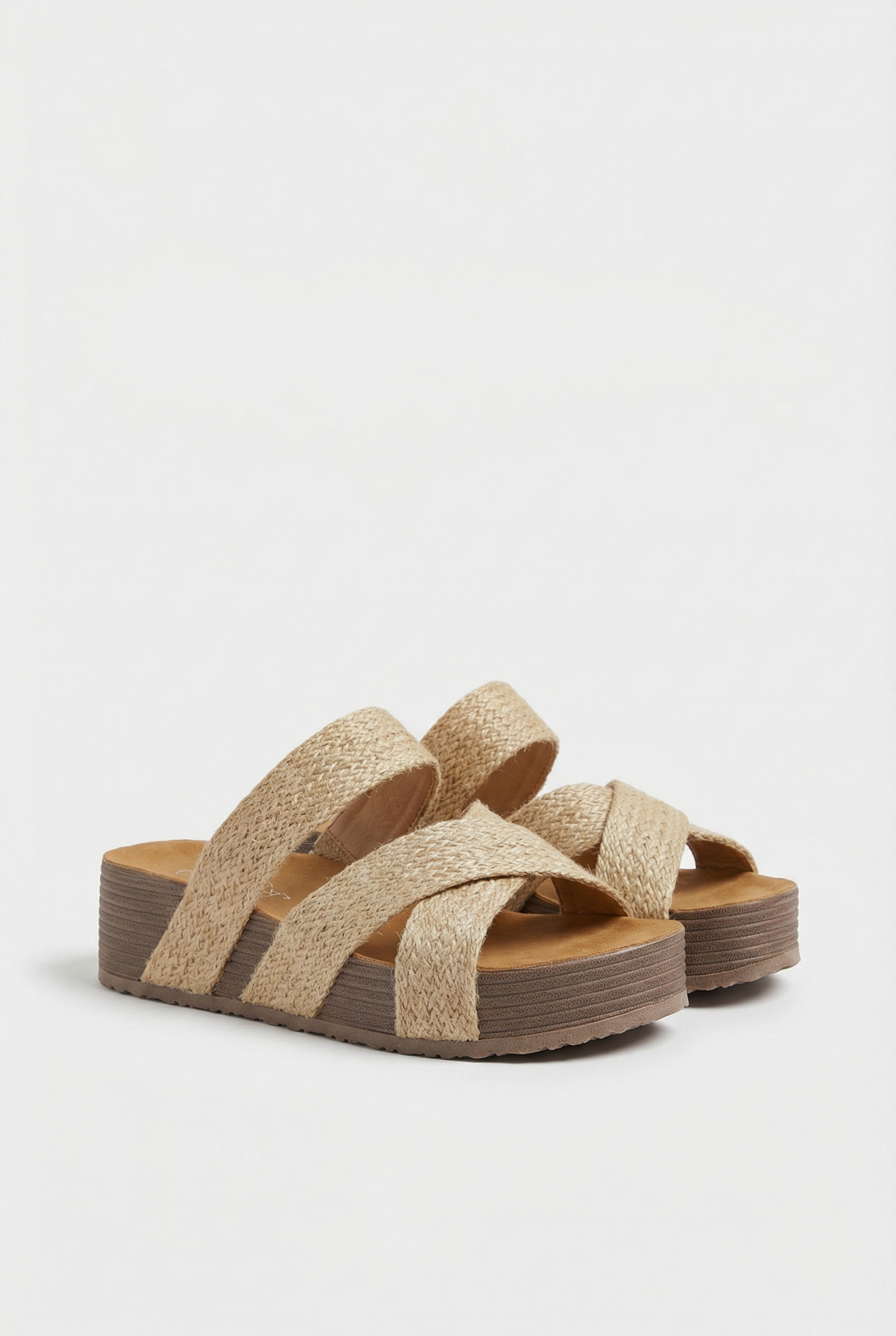 Sandalias Mujer Tela Ligera Soporte Ergonómico Punta Abierta Casual 9
