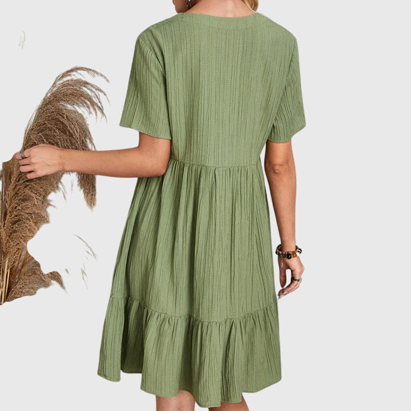 Vestido Mujer Elegante Poliéster Ajuste Favorecedor Diseño Versátil 5