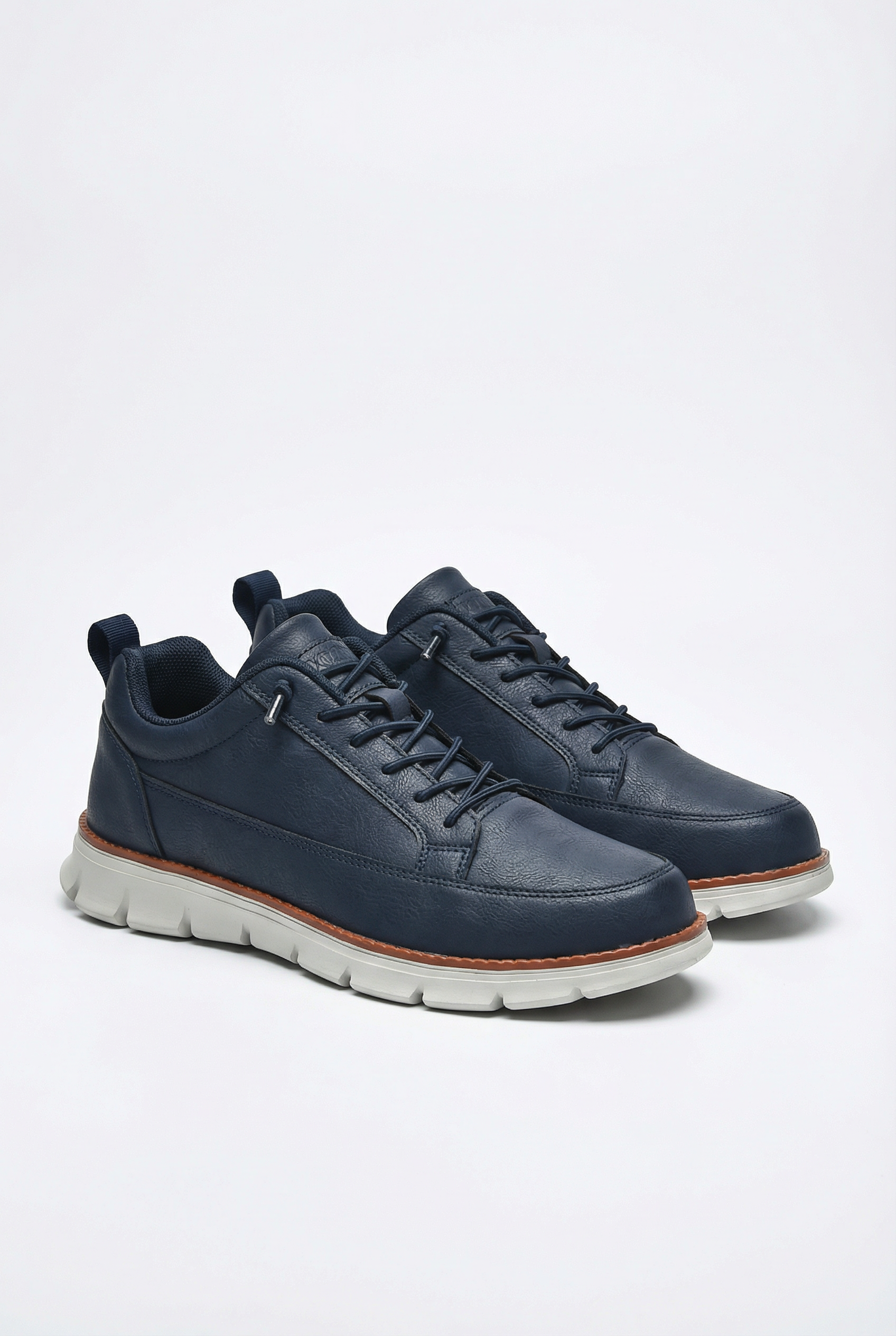 Zapatillas Hombre Cuero Genuino Diseño Ergonómico Con Plantilla Acolchada 0