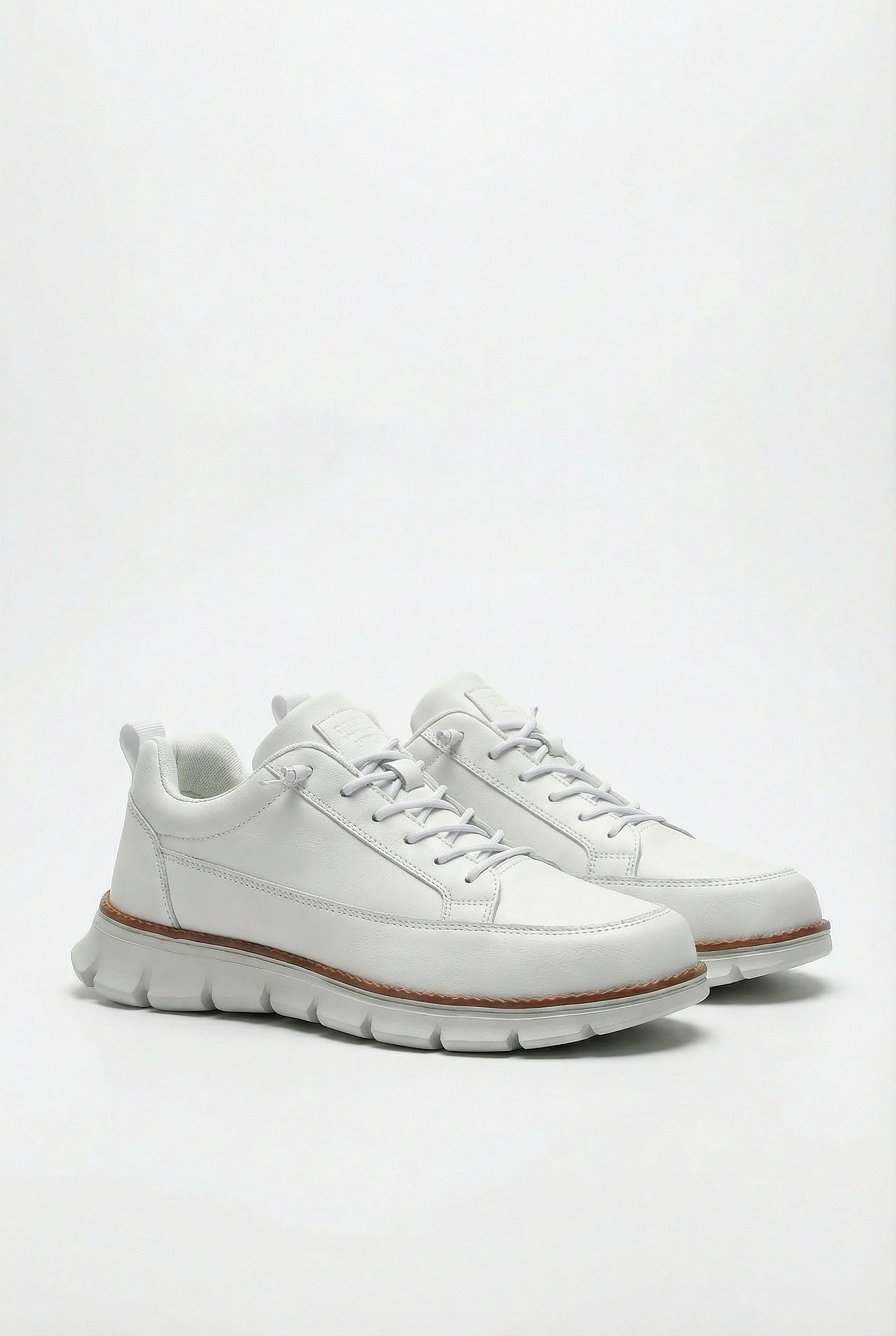 Zapatillas Hombre Cuero Genuino Diseño Ergonómico Con Plantilla Acolchada 4