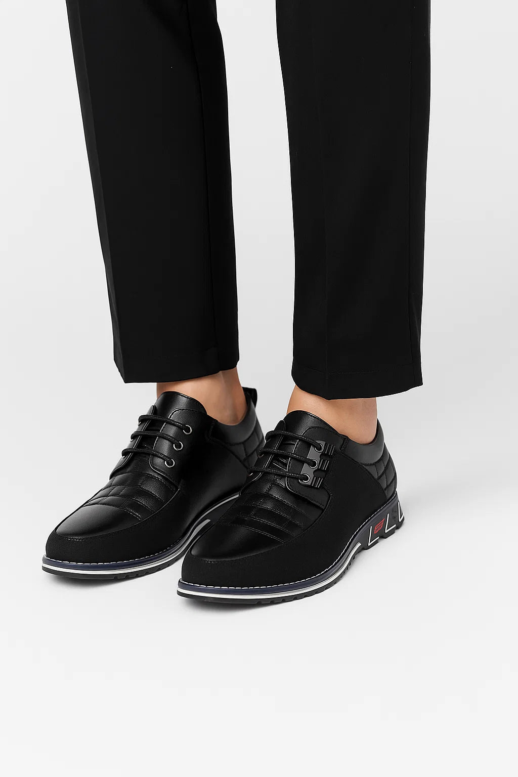 Zapatos Oxford Hombre Cuero Diseño Ergonómico 1