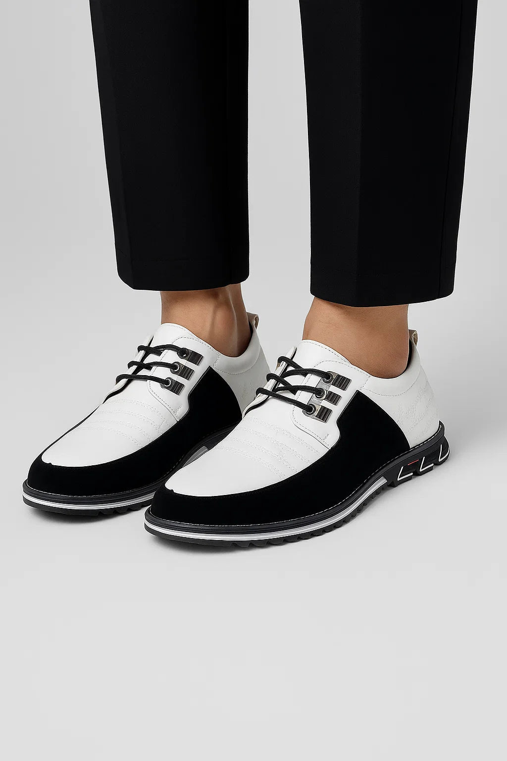 Zapatos Oxford Hombre Cuero Diseño Ergonómico 6