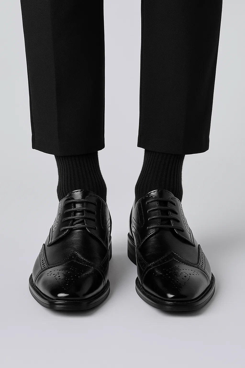 Zapatos de Vestir para Hombre Oxford Cuero Genuino 3