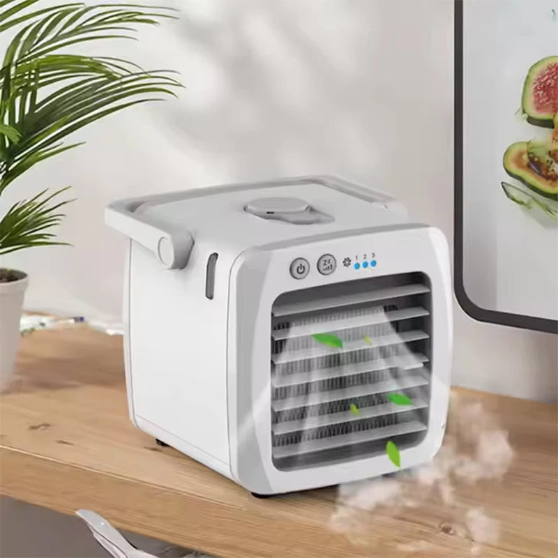 Aire Acondicionado Portátil 4-en-1 Humidificador Purificador - Uso en Casa