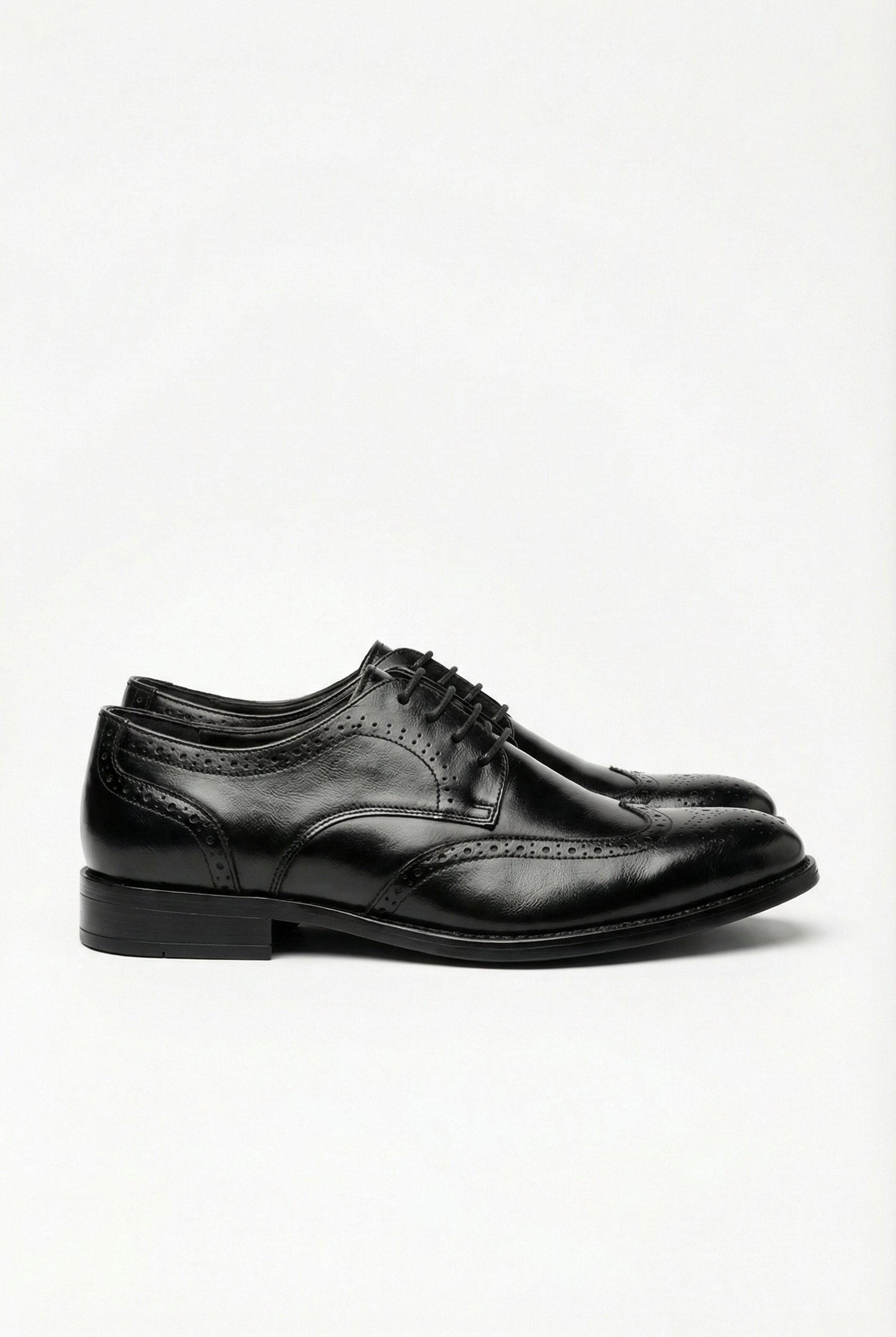 Zapatos Oxford Hombre Cuero Con Perforaciones Brogue Diseño Elegante