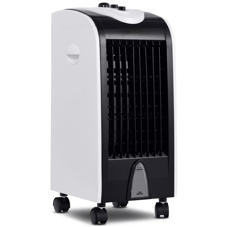 Enfriador de Aire Evaporativo Portátil 3-en-1 - Ventilador, Humidificador, Deshumidificador