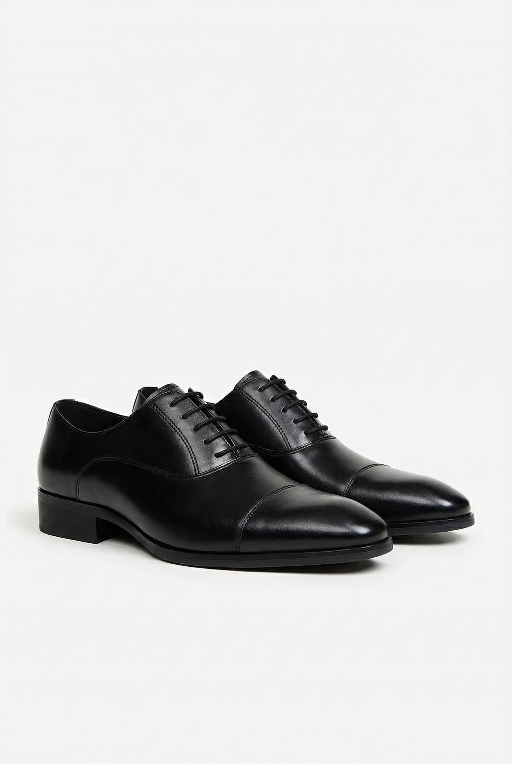 Zapatos Hombre Vestir Cuero Negro Derby Elegante