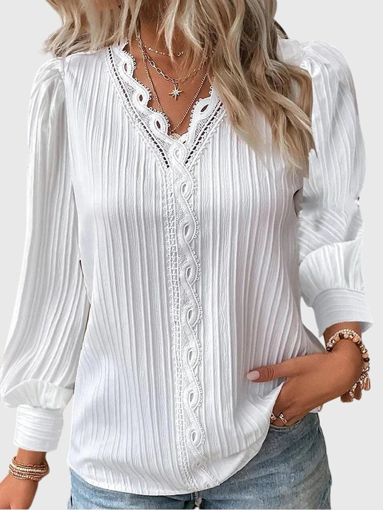 Blusa Mujer Jersey Elegante Ajuste Entallado Casual y Formal 0