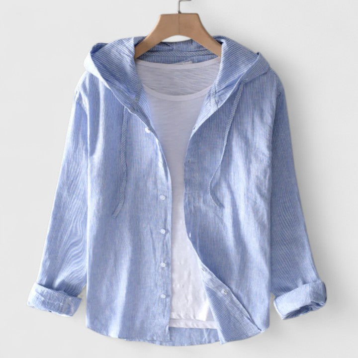 Blusa Mujer de Tela Suave con Capucha y Ajuste Relajado para Uso Diario 5