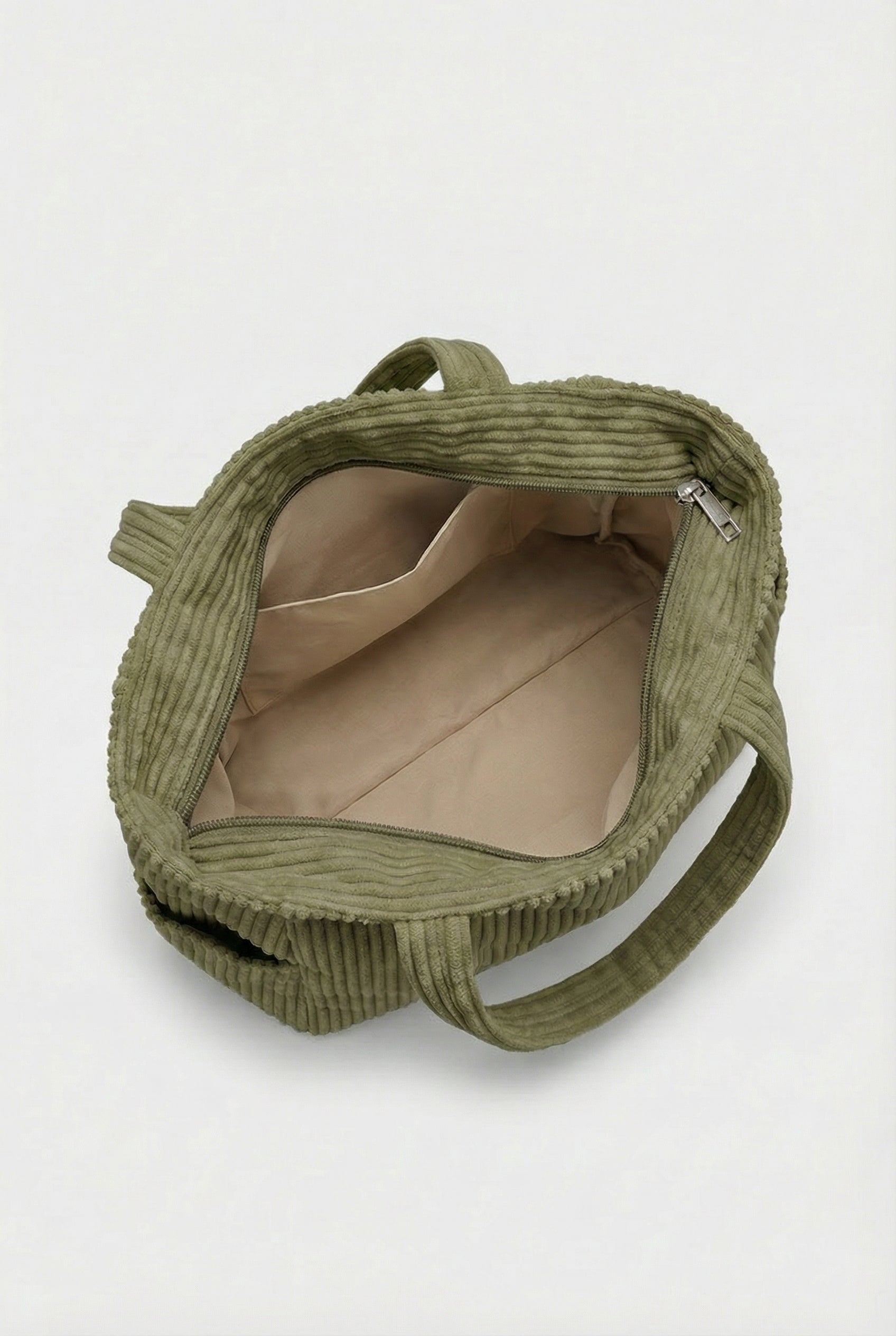 Bolso Tote Mujer Cordón Espacioso con Dos Bolsillos Exteriores Casual 3