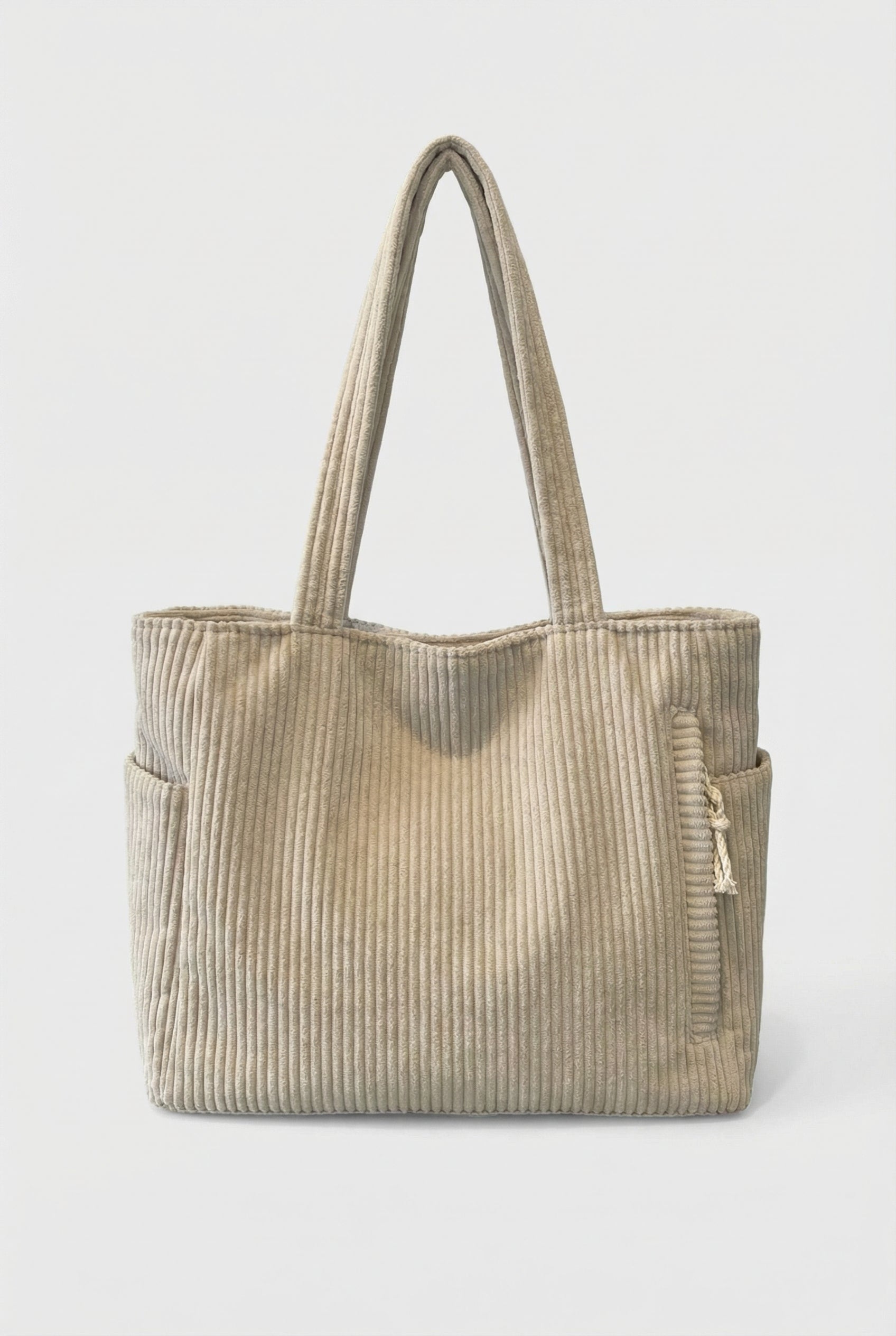 Bolso Tote Mujer Cordón Espacioso con Dos Bolsillos Exteriores Casual 7