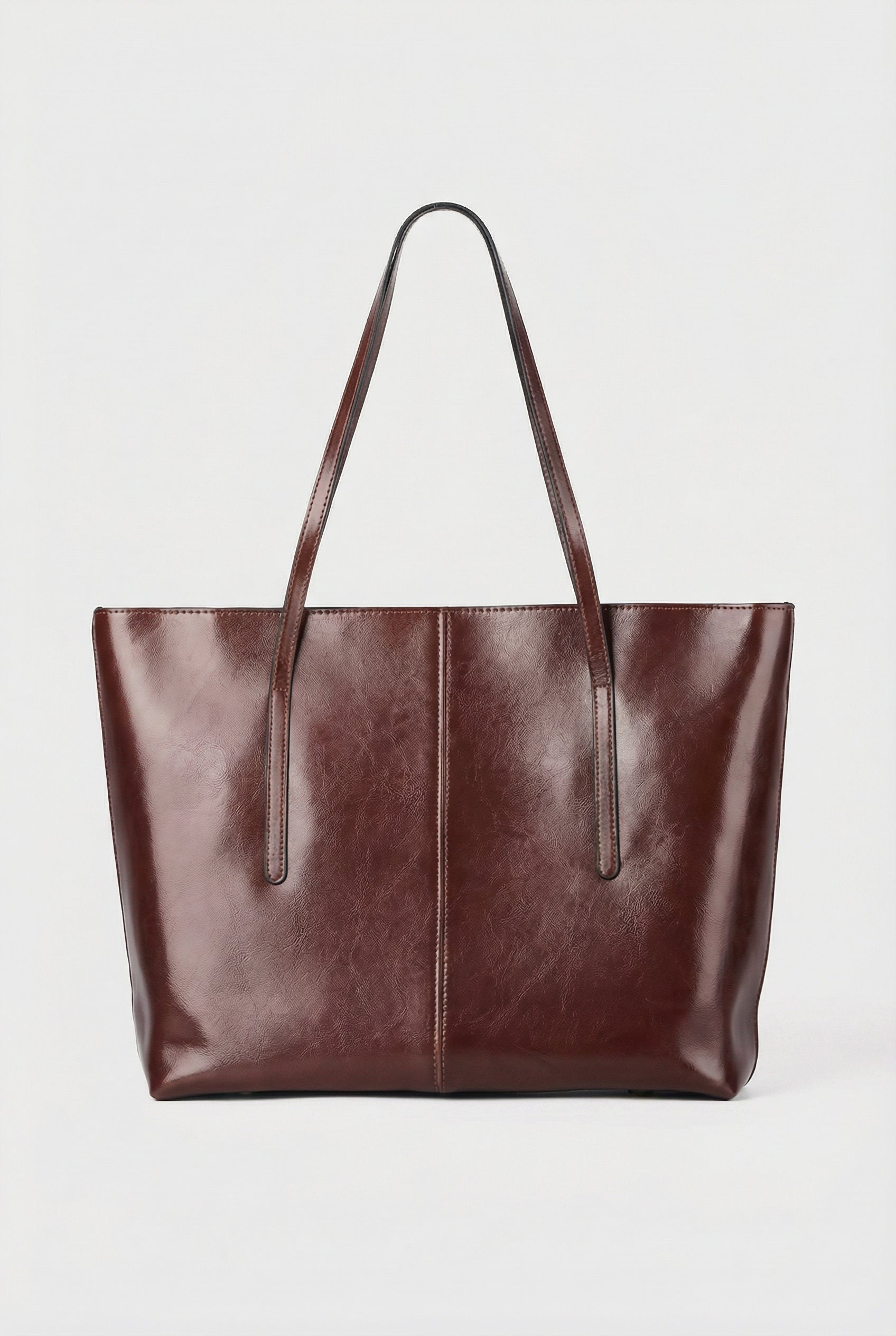 Bolso Tote Mujer Cuero Diseño Espacioso Con Correas Dobles Ideal Para Uso Diario 7
