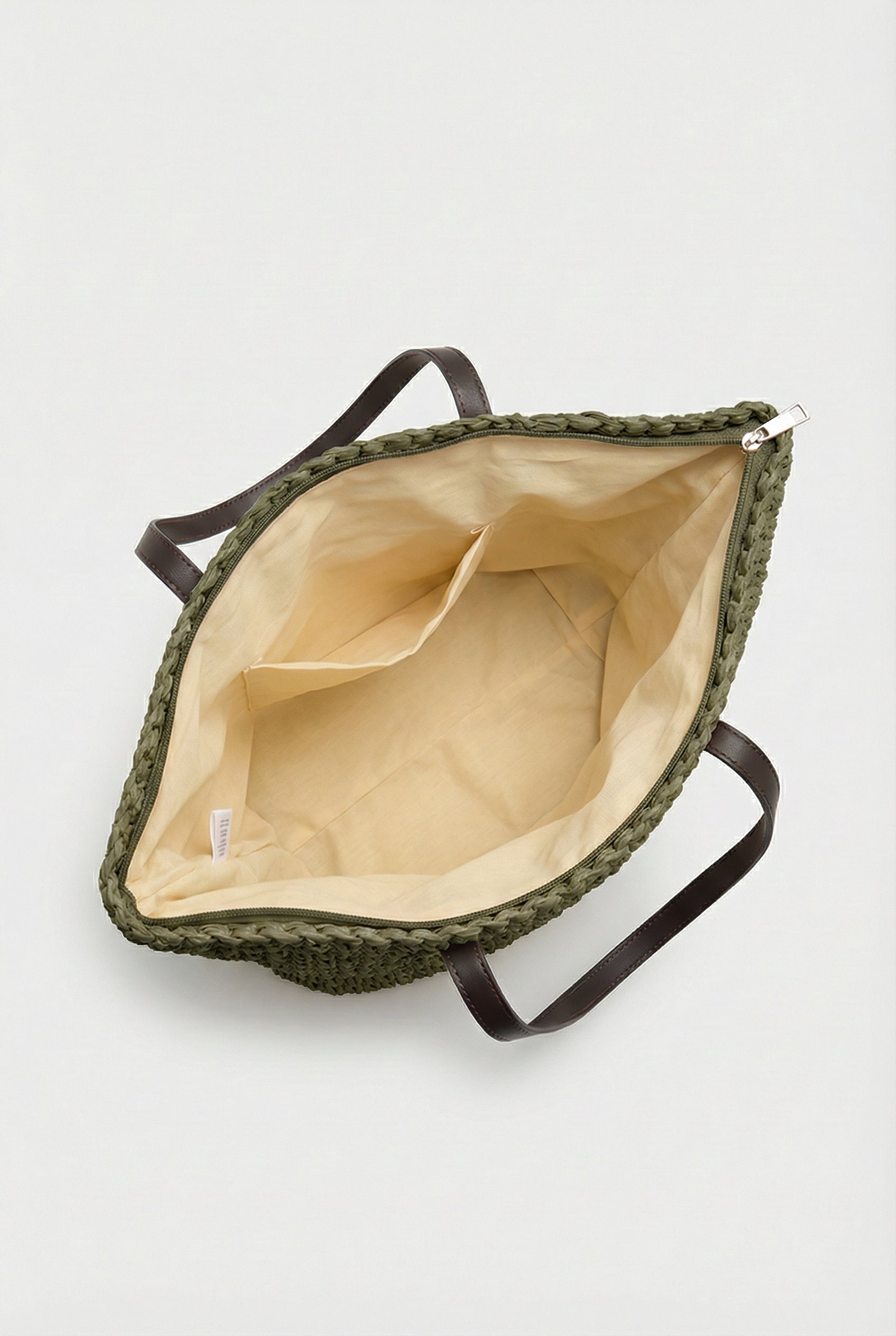 Bolso de Mano Mujer Tejido Ecológico Ligero y Espacioso para Uso Diario 3