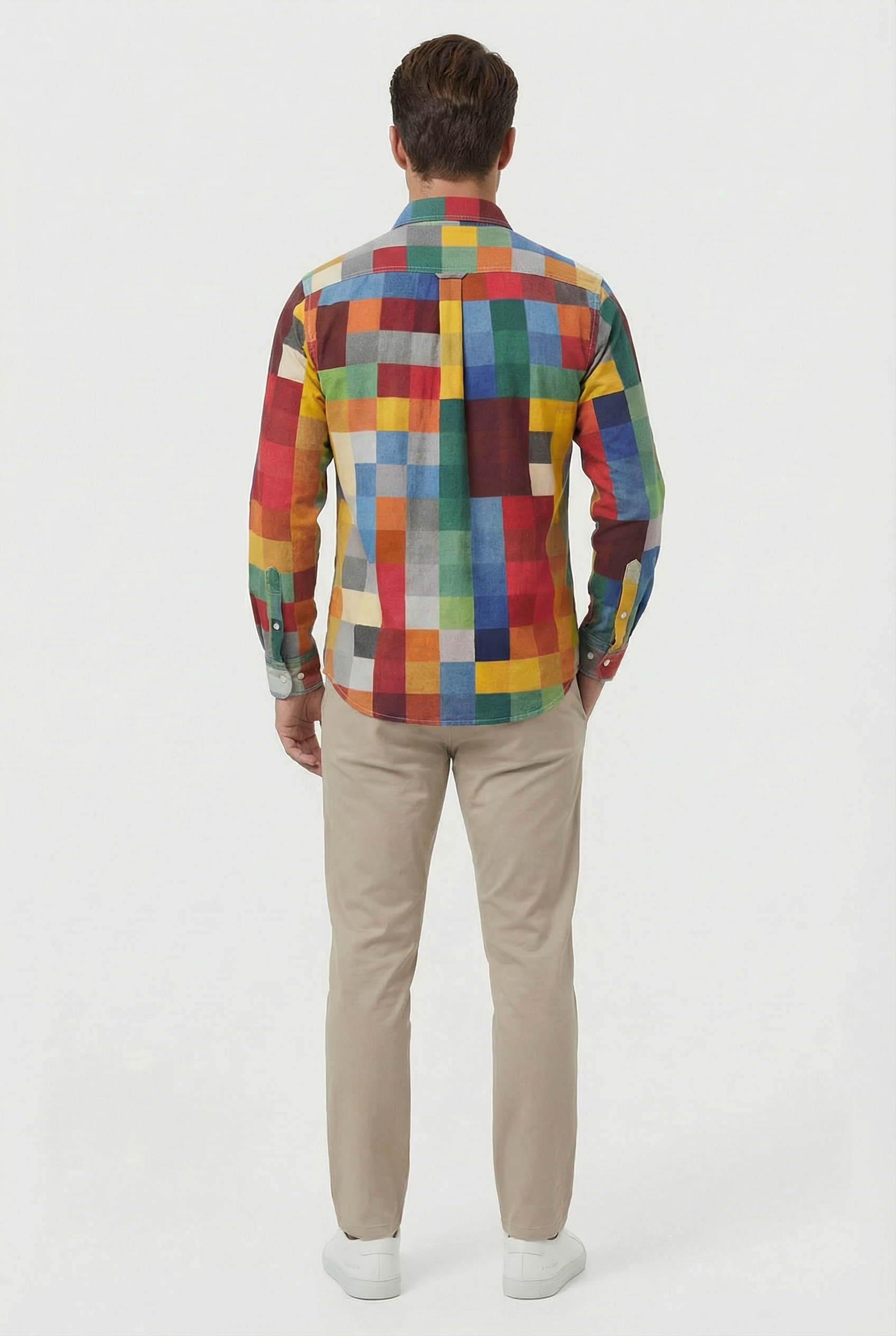 Camisa Hombre Transpirable Ajuste Relajado Ideal para Ocasiones Casual 3