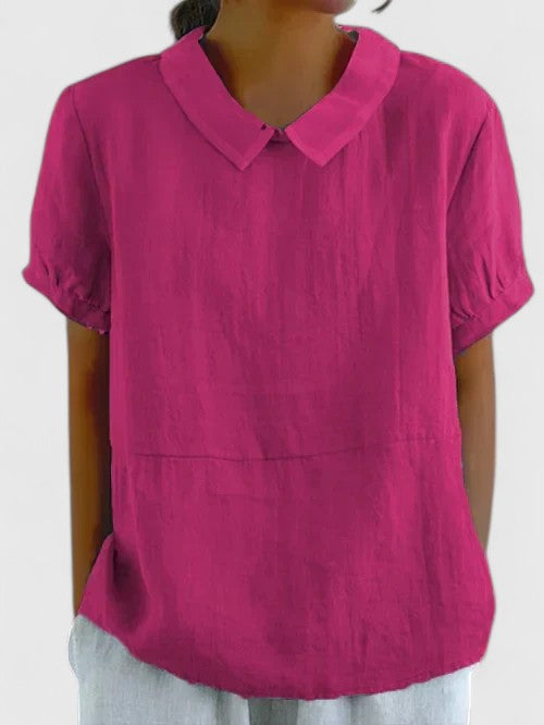 Camisa Mujer Algodón Corte Clásico Elegante Ideal para Ocasiones Especiales 4