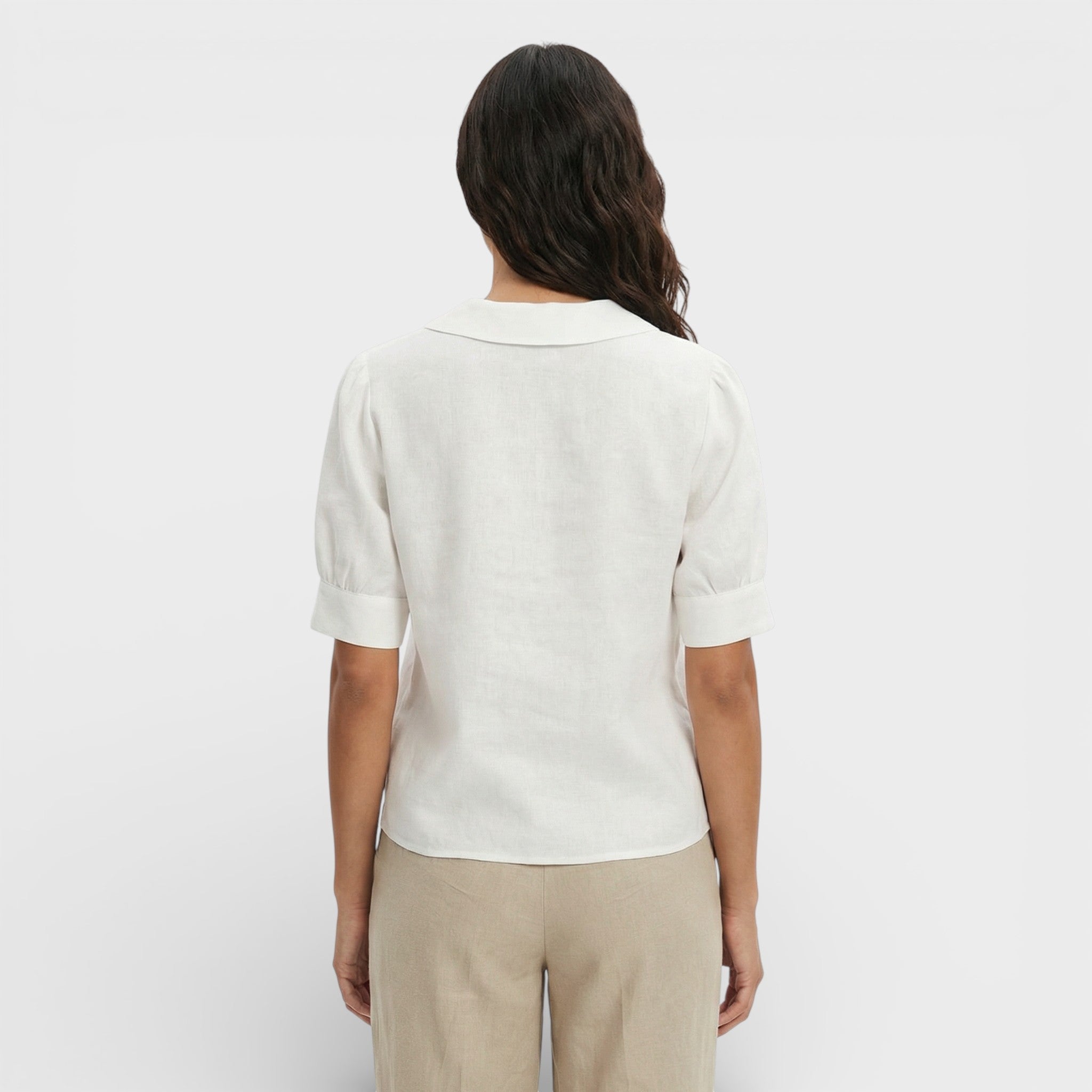 Camiseta Mujer Tejido Suave Corte Recto Casual Ideal para Uso Diario 2