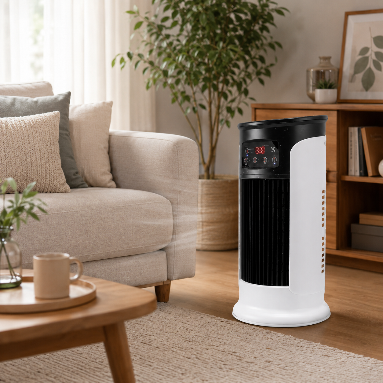 Aire Acondicionado Portátil Compacto Eficiente Energéticamente - Enfriamiento Evaporativo