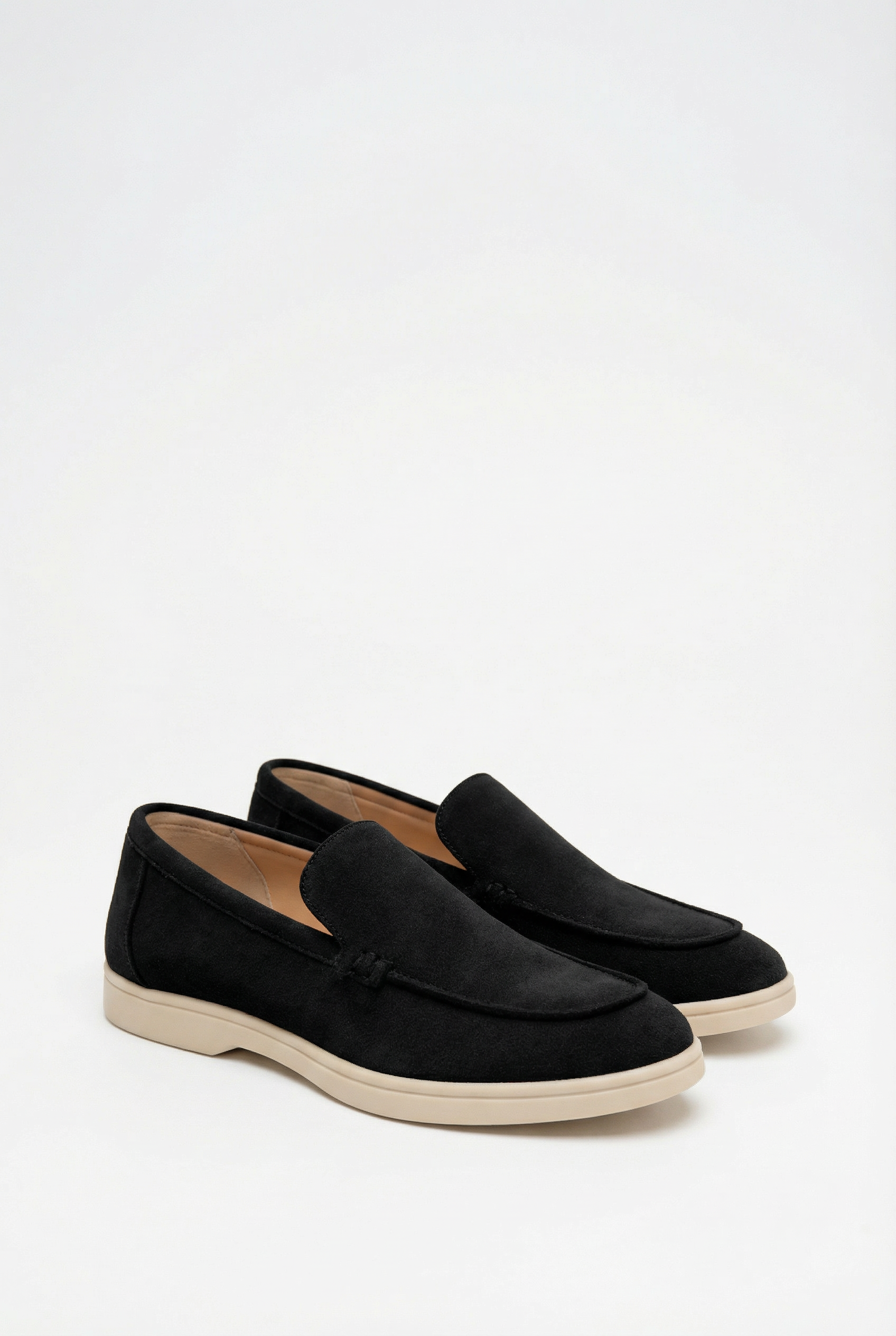Mocasines Hombre Ante Elegante Comodidad Suave Transpirable 4