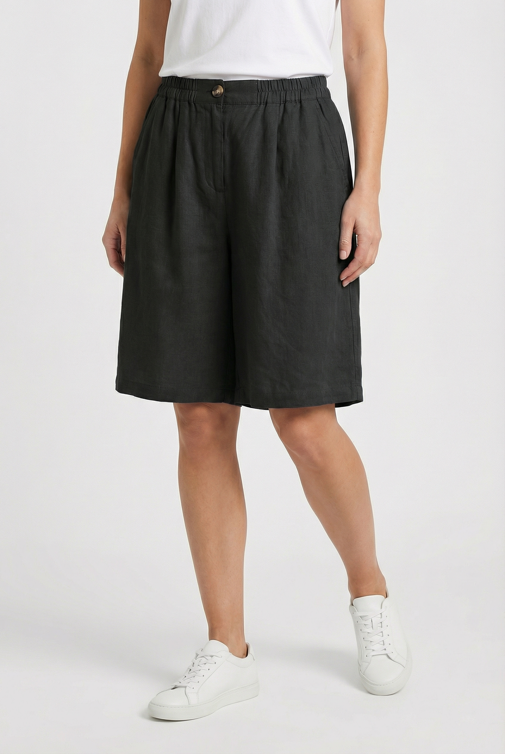Mujer Pantalones Cortos Algodón Transpirables Ajuste Relajado 10