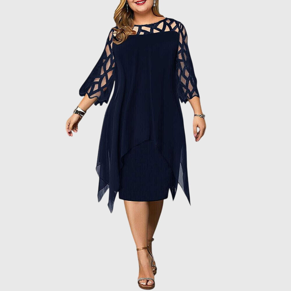 Mujer Vestido Elegante de Tela Cómoda con Diseño Versátil para Ocasiones Especiales 1