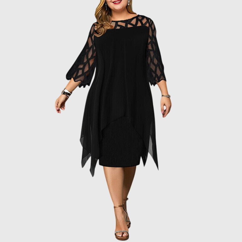 Mujer Vestido Elegante de Tela Cómoda con Diseño Versátil para Ocasiones Especiales 3