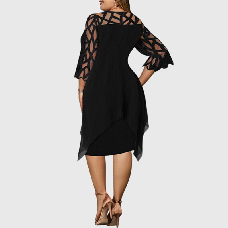Mujer Vestido Elegante de Tela Cómoda con Diseño Versátil para Ocasiones Especiales 4