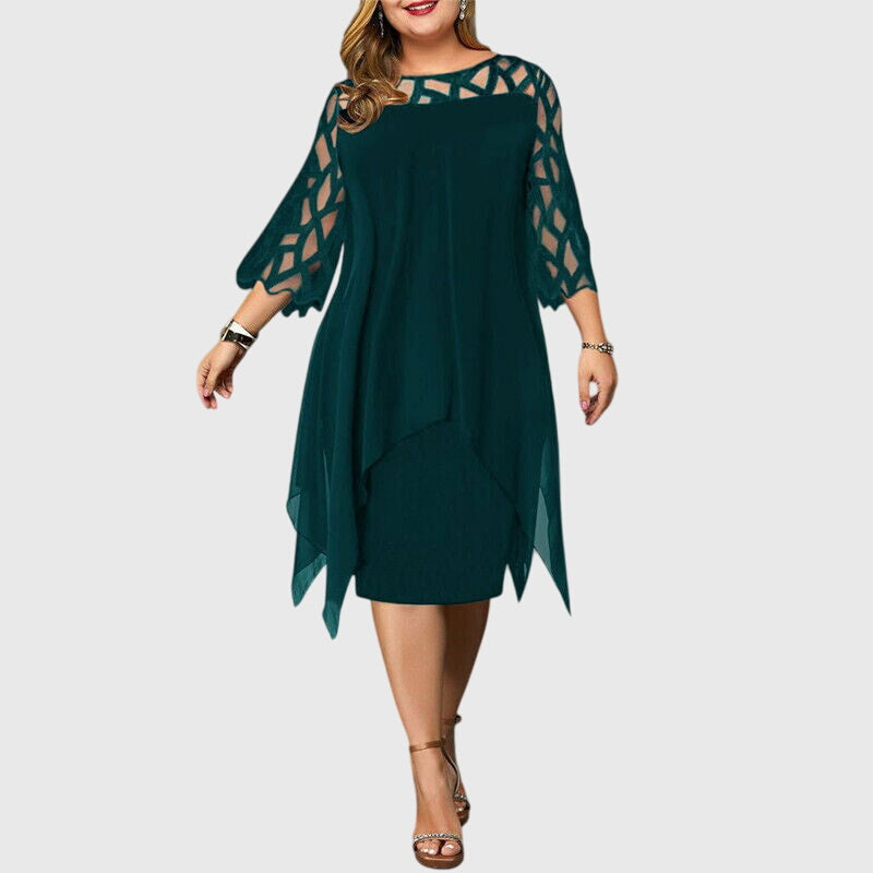 Mujer Vestido Elegante de Tela Cómoda con Diseño Versátil para Ocasiones Especiales 5