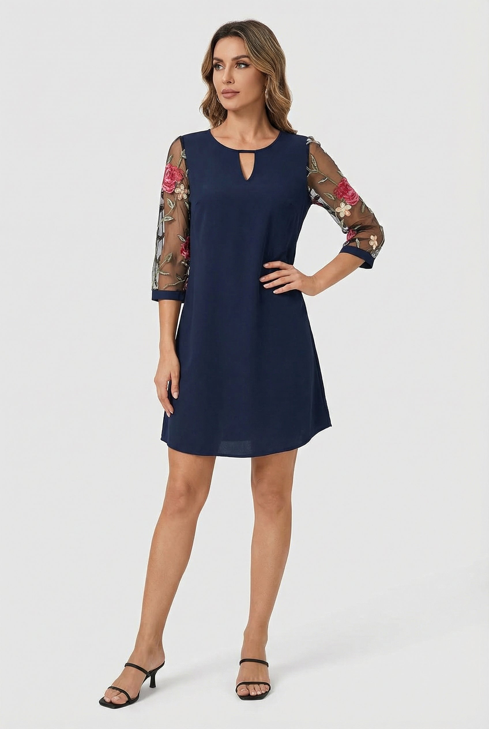 Mujer Vestido Verano Algodón Ligero Diseño Elegante 5