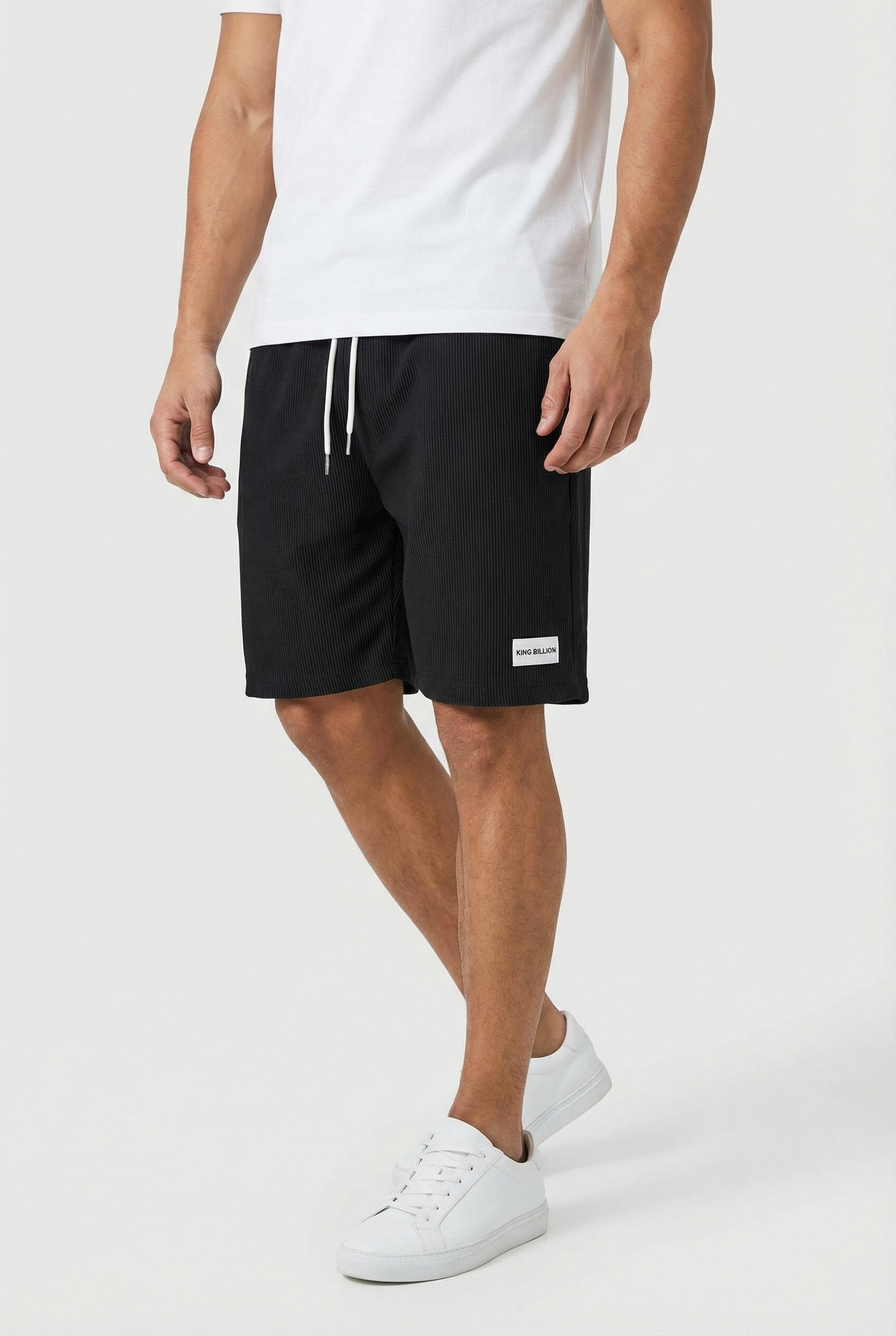 Pantalones Cortos Hombre Tejido Transpirable Ajuste Relajado Estilo Casual 7