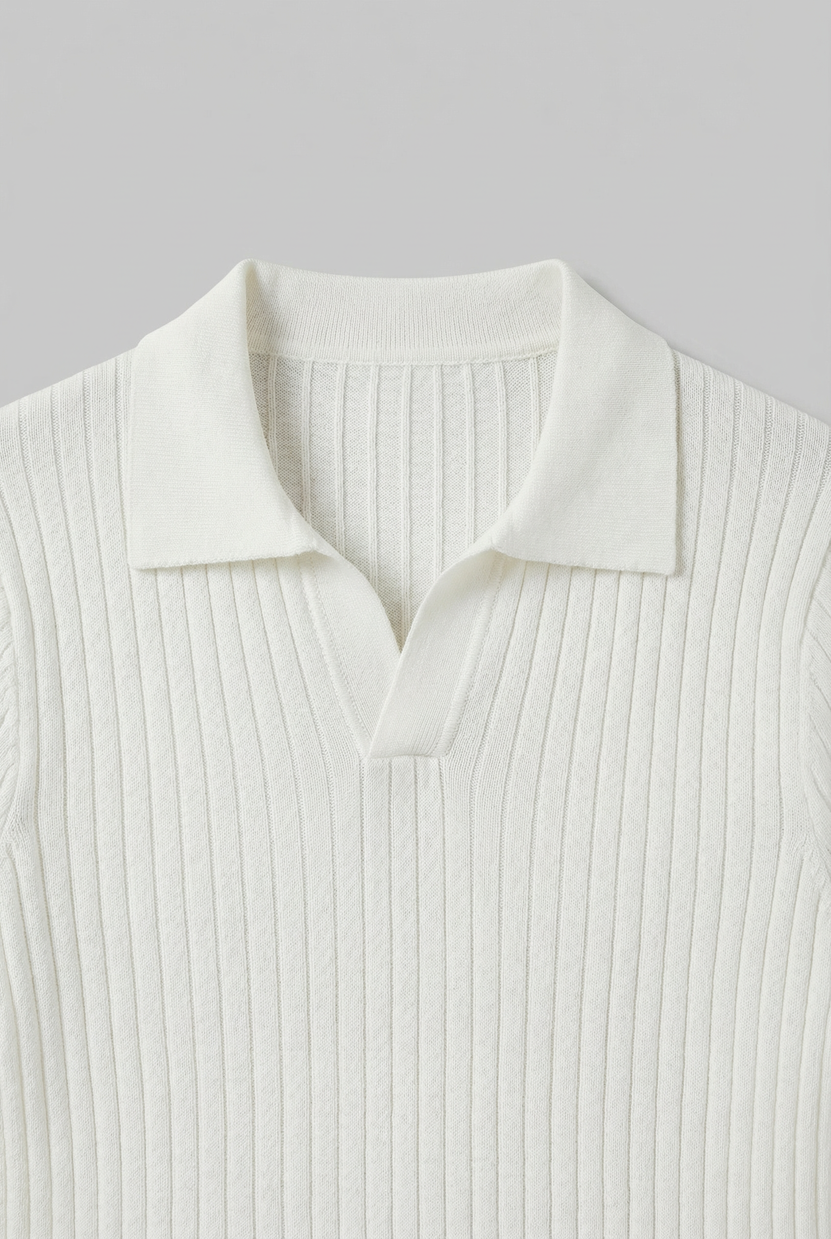 Polo Hombre Mezcla De Algodón Cuello En V Con Mangas Cortas Casual 1