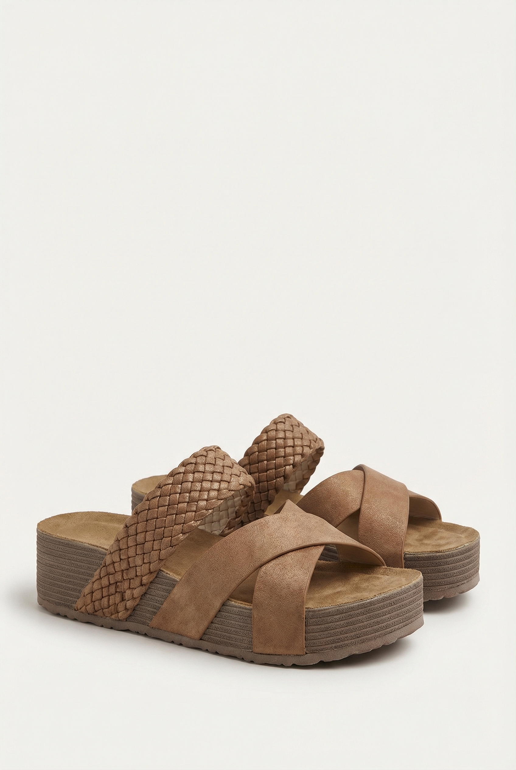 Sandalias Mujer Tela Ligera Soporte Ergonómico Punta Abierta Casual 8