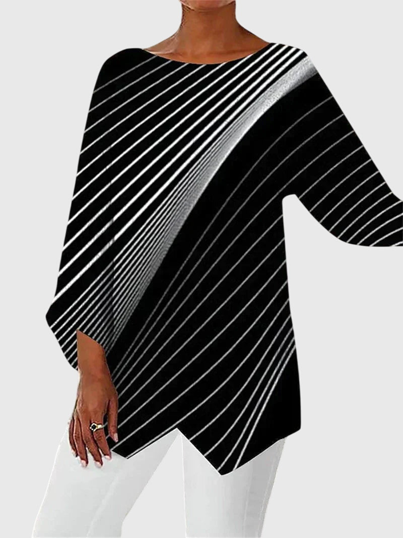 Top Mujer Camisetas Mujer Tela Ligera Cuello Redondo Diseño Estampado 1