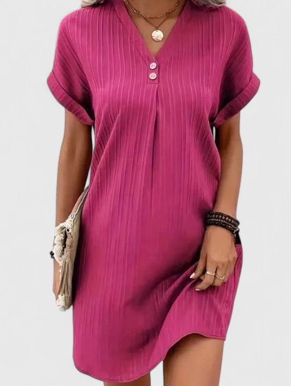 Vestido Mujer Casual Tela Suave Ajuste Relajado Diseño Versátil 1