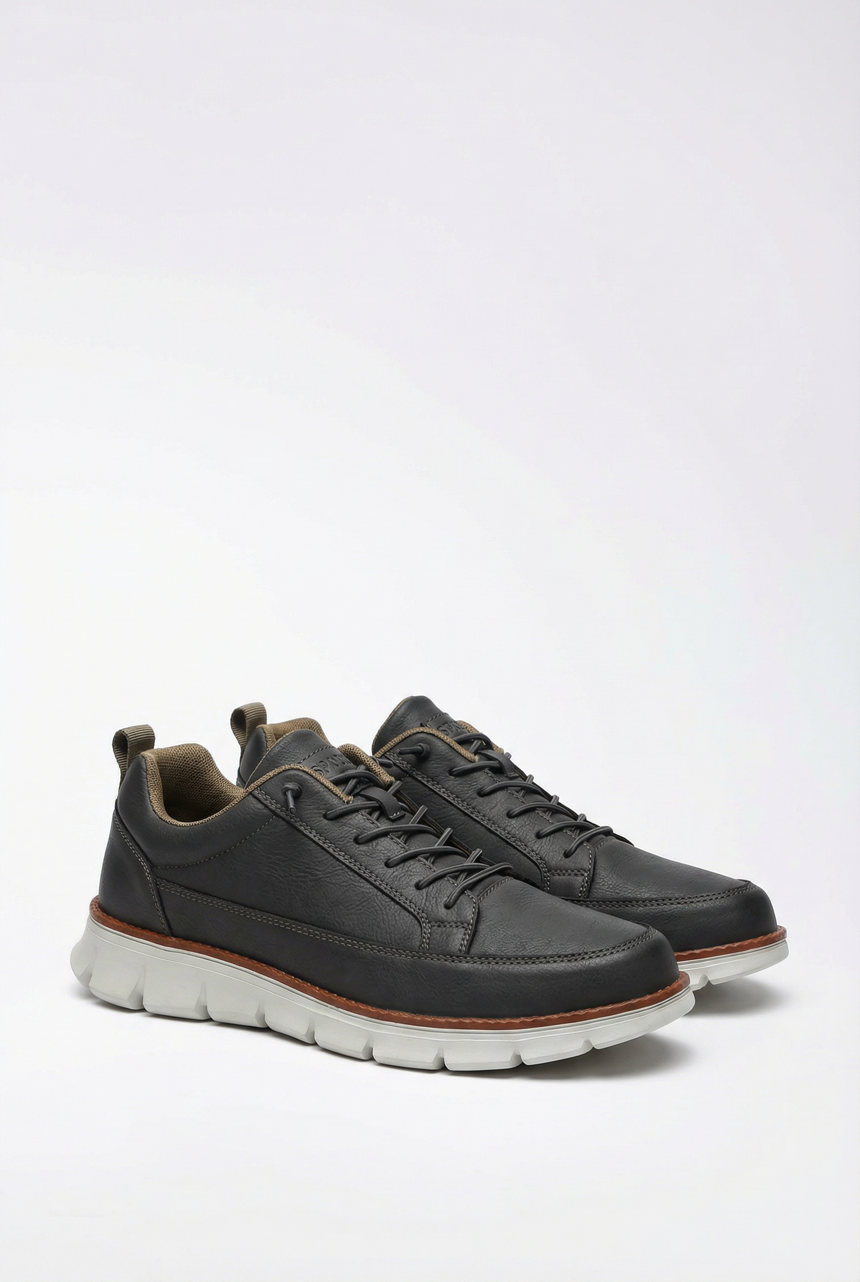 Zapatillas Hombre Cuero Genuino Diseño Ergonómico Con Plantilla Acolchada 2