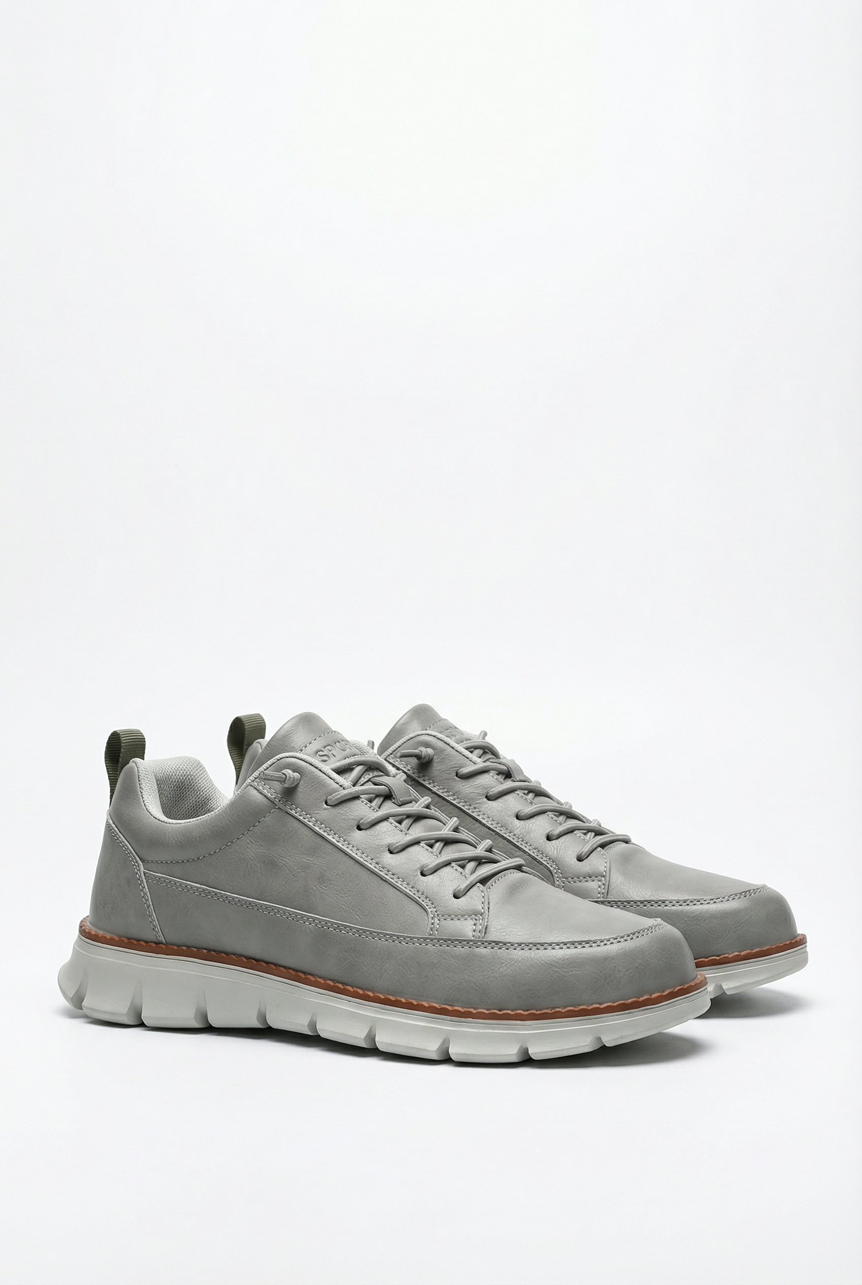 Zapatillas Hombre Cuero Genuino Diseño Ergonómico Con Plantilla Acolchada 8
