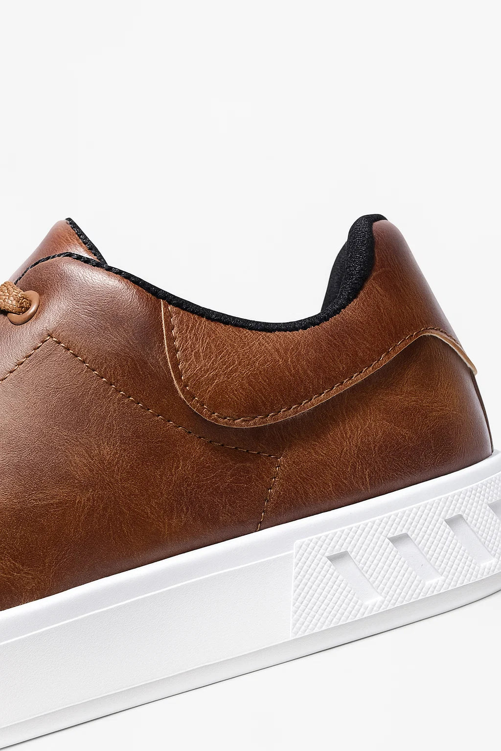 Zapatillas de Hombre Casual PVC Duraderas con Cordones 4